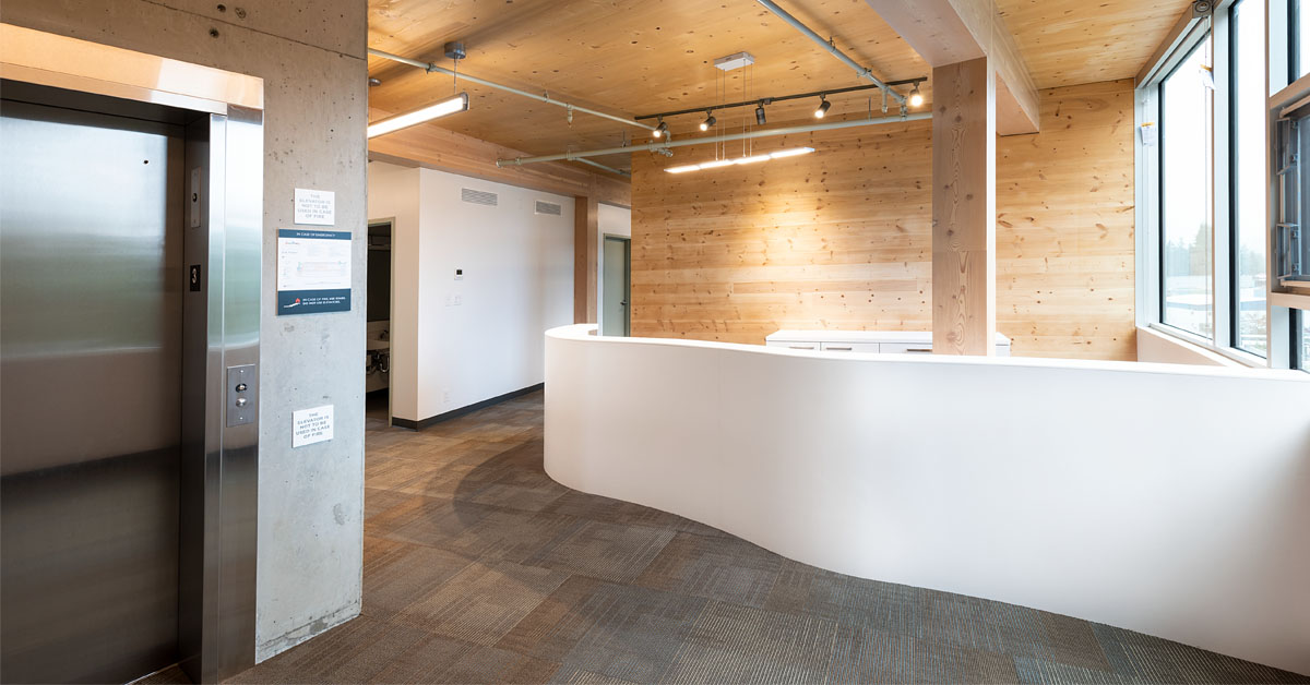 Oakrest Headquarters mass timber office