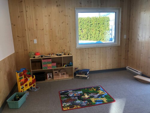 Mass timber playroom