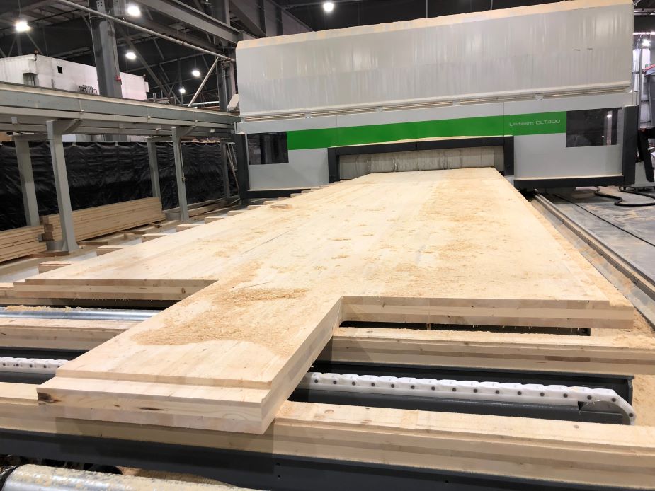 Mass timber CNC machining
