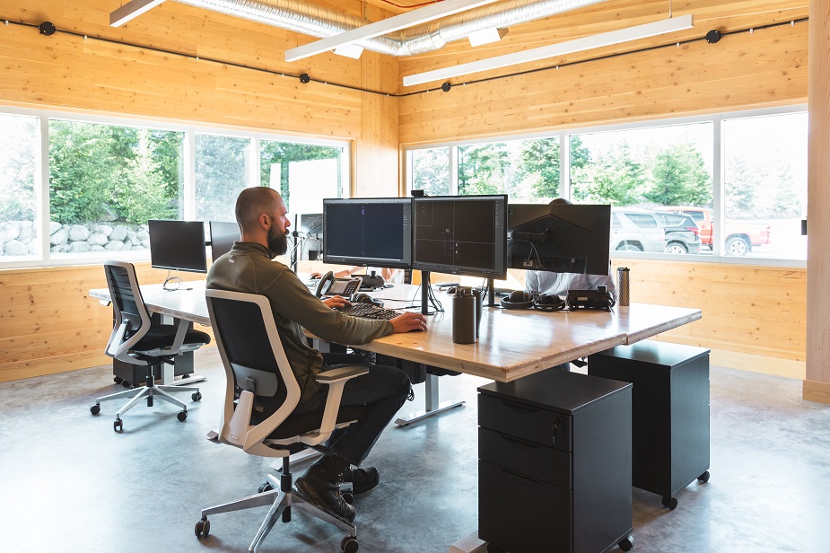 mass timber office space
