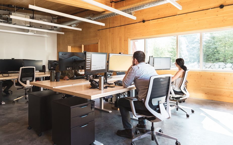 mass timber office space