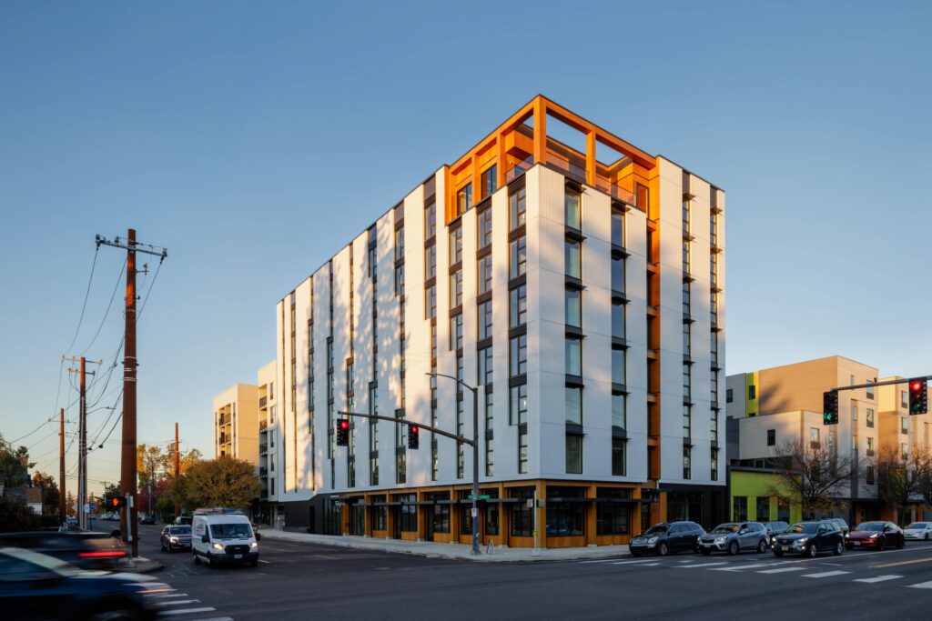 TimberView Affordable Housing - Portland, Oregon, Mass Timber, Kalesnikoff