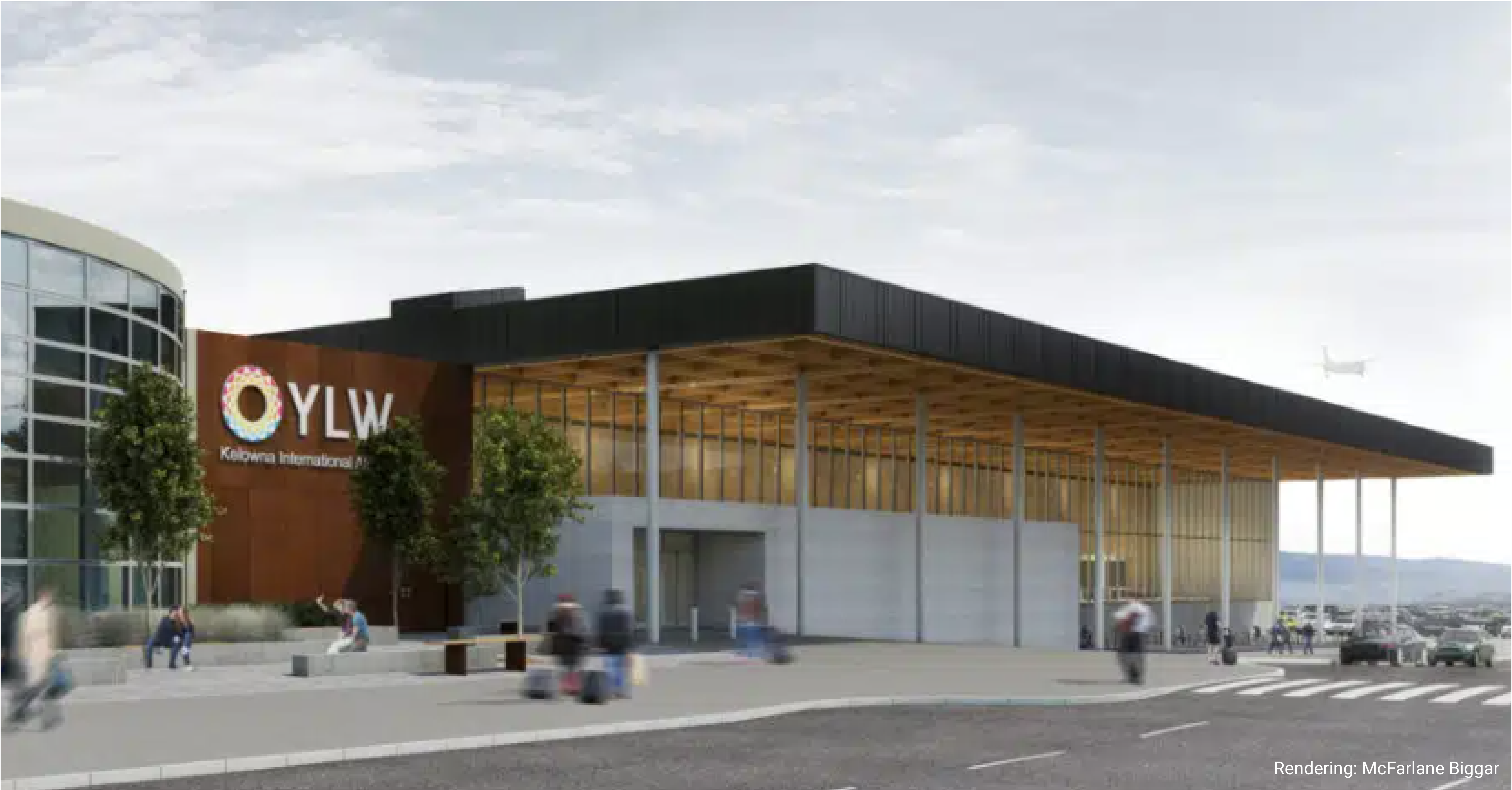 Kelowna International Airport Terminal Building Expansion Project - Kalesnikoff Mass Timber